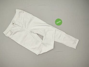 biale szerokie jeansy: Sinsay, Jeansy damskie, rozmiar 2XL — 2