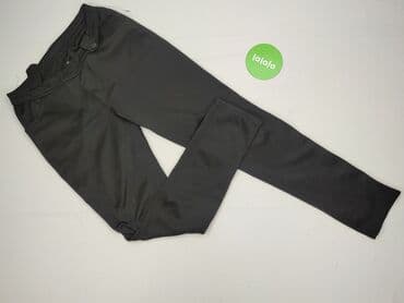 Women: Material trousers for women, size S (EU 36) — 2