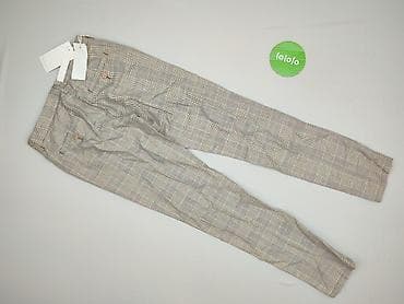 biale klapki wojas: Reiko, Spodnie materiałowe damskie, rozmiar S — 3