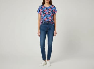 reserved koszulka w koty: T-shirt damski, rozmiar S — 7