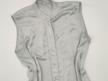 szara bluzka h m: H&M, Koszula damska, rozmiar L — 1