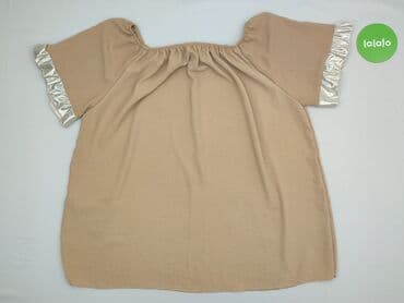 apricot bluzki: Bluzka damska, rozmiar 4XL — 2