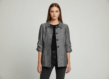 kurtki zimowe damskie c a: Planet, Płaszcz damski, rozmiar M — 6