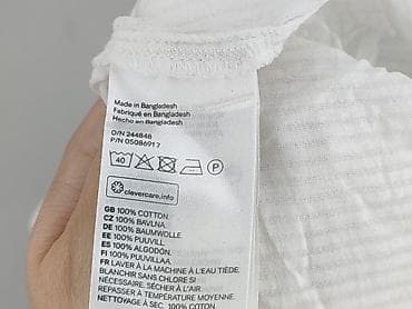 biale trampki hm: H&M L.O.G.G., Koszula damska, rozmiar M — 5
