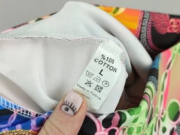 skarpetki w geometryczny wzór: Legginsy L — 4