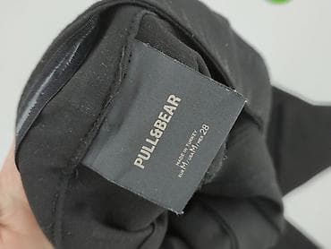 jeans push up: PULL&BEAR, Spodnie materiałowe damskie, rozmiar M — 4