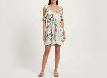 sukienki dla niskiej osoby: Sukienka damska, rozmiar S — 1