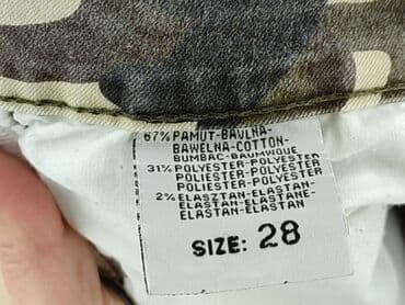 spodnie moro cargo bershka: Spodnie cargo damskie, rozmiar S — 5