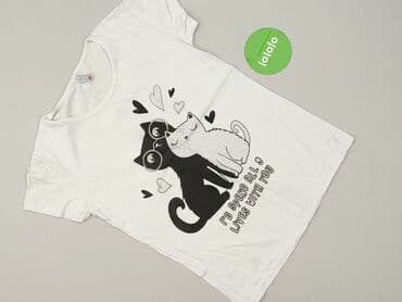 ubrania z kotami: Ovs, T-shirt damski, rozmiar S — 3