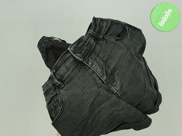 czarne krótkie spodenki sinsay: Szorty damskie, rozmiar M — 5