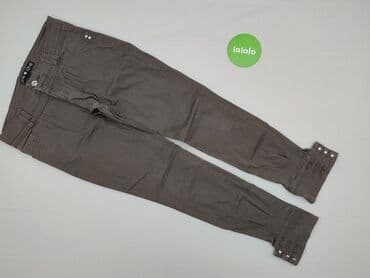 spódnice midi na gumce: One Love, Spodnie materiałowe damskie, rozmiar M — 3