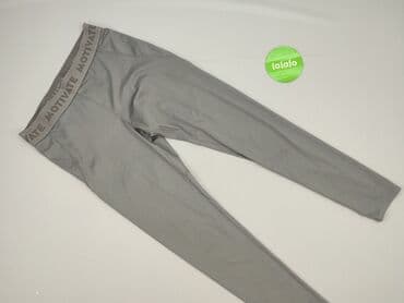 spodnie dresowe z napisem: Legginsy Sportowe damskie, rozmiar S — 2