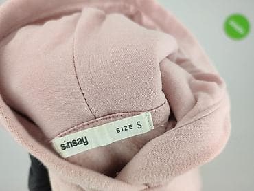 sneakersy h: Sinsay, Bluza z kapturem damska, rozmiar S — 5