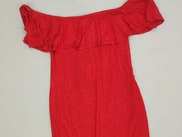 czerwone sukienki plus size: PrettyLittleThing, Sukienka damska, rozmiar 2XS — 1