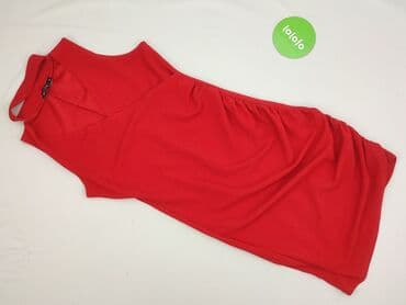 czerwone długie sukienki: Sukienka damska, rozmiar M — 2