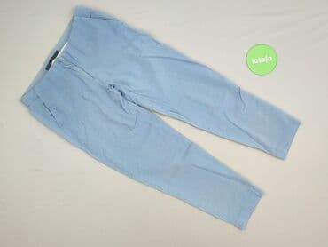 Women: Zara, Material trousers for women, size S (EU 36) — 2