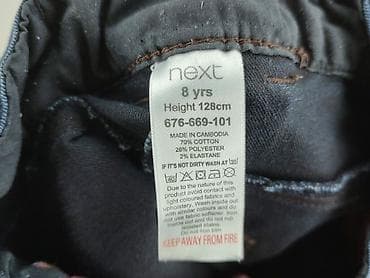 bomberka c: Spodnie jeansowe, Next, 8 lat, 128, stan - Idealny — 4