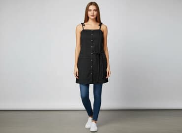 sukienka czarna 152: Colours of the World, Sukienka damska, rozmiar L — 7