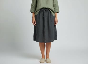 plisowane spódnice szara: Gudrun Sjödén, Spódnica damska, rozmiar XL — 6