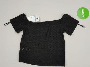 czarne krótkie spodenki sinsay: Sinsay, Bluzka damska, rozmiar L — 3