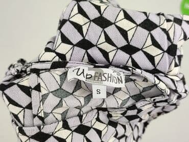 bluzka w geometryczne wzory: Up FASHION, Bluzka damska, rozmiar S — 4