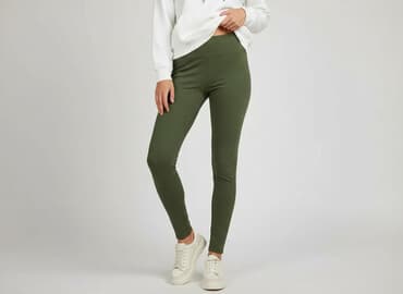 legginsy oliwkowe: ASOS Design, Legginsy rozmiar M — 6