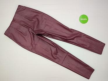 skórkowe: Legginsy Ze skóry ekologicznej damskie, rozmiar S — 3