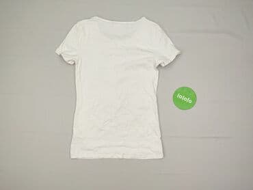 białe t shirty calvin klein: H&M, T-shirt damski, rozmiar S — 4