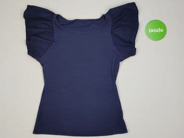 bluza niebieska: Bluzka damska, S — 2