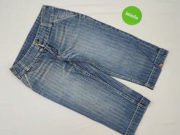 wysokie trampki do krótkich spodni: Spodnie 3/4 damskie, rozmiar M — 2