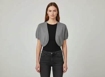 narzuty: Cardigan, Narzutka damska, rozmiar L — 7