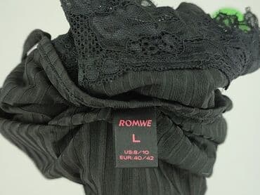 legginsy push up marszczone: Romwe, Top damski, rozmiar L — 4