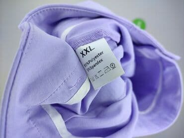 krótkie spodenki z szerokimi nogawkami: Spodnie materiałowe damskie, rozmiar 2XL — 5