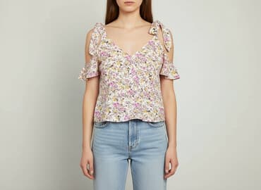 reserved bluzki z wiskozy: Reserved, Top damski, rozmiar L — 1