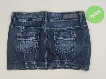 spódnice jeansowe z szelkami: Spódnica damska, rozmiar S — 4