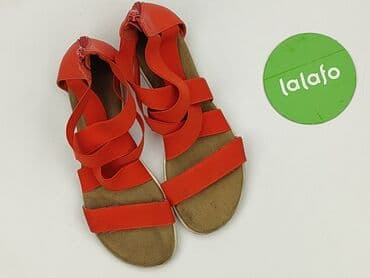 czerwone sandaly ccc: Sandały damskie, rozmiar 37 — 2