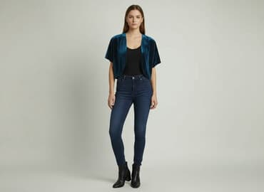 kimono kurtka: Marynarka damska, rozmiar One size — 5