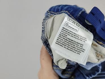 kik bluzy: Spodnie jeansowe, H&M, 6-9 miesięcy, stan - Bardzo dobry — 5