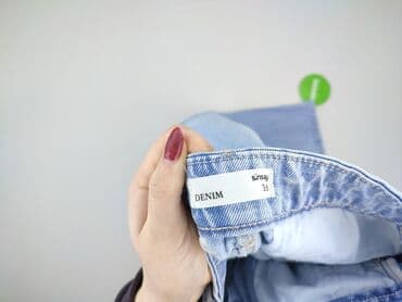 barrel jeans: Denim, Jeansy damskie, rozmiar S — 5