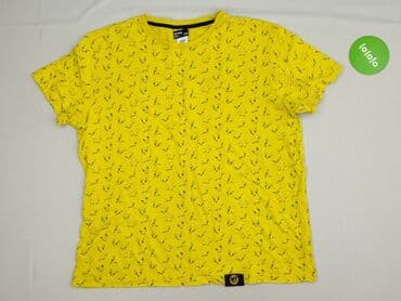 koszulka z nadrukiem zara: Sinsay, Koszulka dla mężczyzn, 2XL — 2