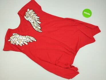 Ubrania damskie: Red, Bluzka damska, M — 2