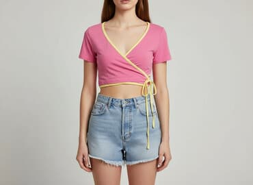 cropp body: Sinsay, Top damski, rozmiar 2XS — 6