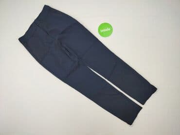 granatowe chinosy damskie: Zara, Spodnie materiałowe damskie, rozmiar S — 2