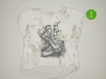 obcisla biale bluzki: T-shirt damski, rozmiar 2XL — 2