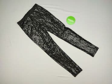 legginsy woskowane matowe: Spodnie damskie, rozmiar M — 3