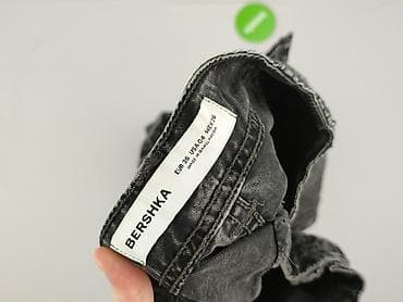 oversized jeans: Bershka, Spodnie cargo damskie, rozmiar S — 4