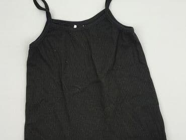 czarne prążkowane bluzki: Top damski, rozmiar S — 2