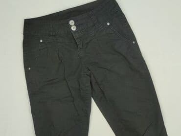 dżinsy czarne: Colours of the World, Spodnie materiałowe damskie, rozmiar XS — 2