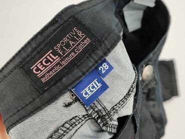 oleksy trampki czarne: Cecil, Spodnie materiałowe damskie, rozmiar S — 4