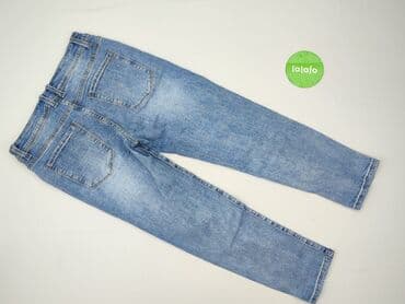 dżinsy ze ściągaczem na dole: Jeansy damskie, rozmiar M — 3